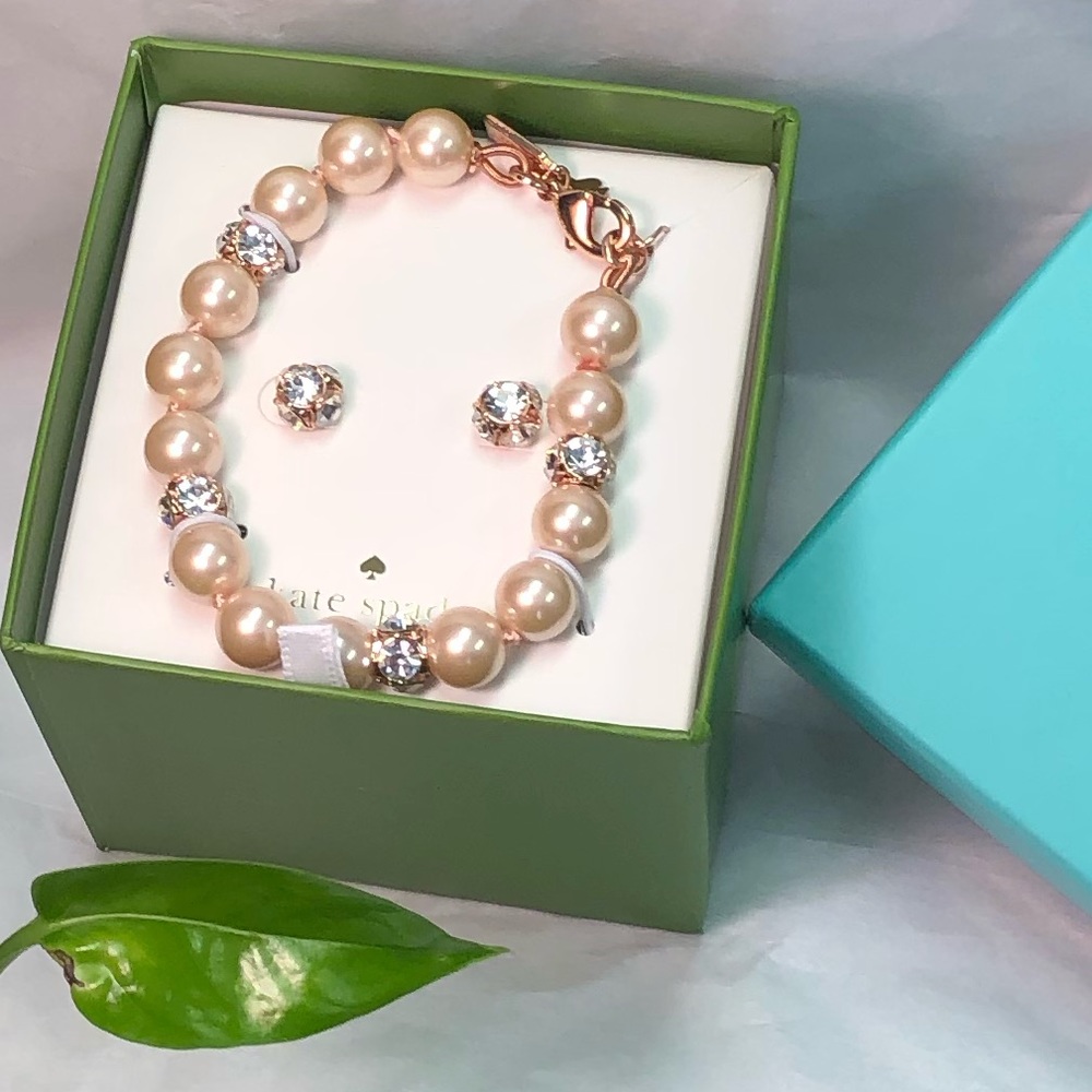 NIB KATE SPADE LADY MARMALADE BRACELET & EARRINGS